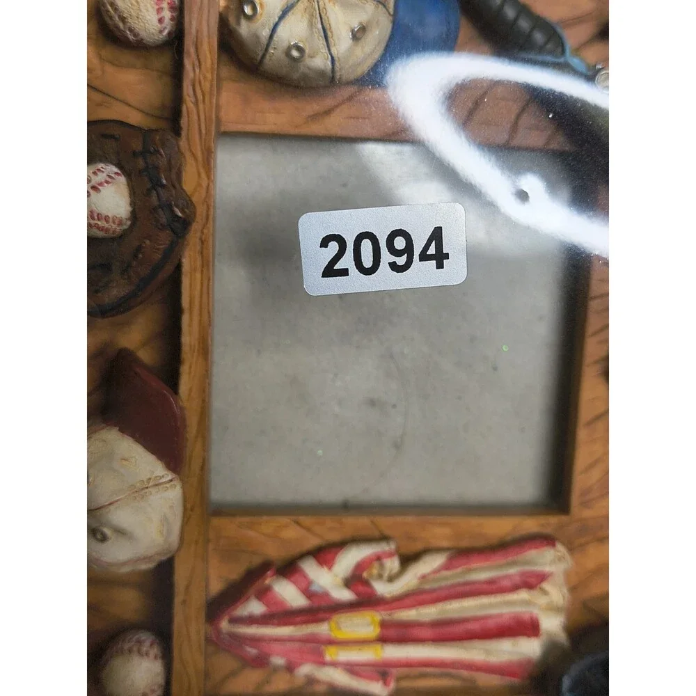 Rivers Edge Go Team Player Baseball Picture Frame-3D (2.6